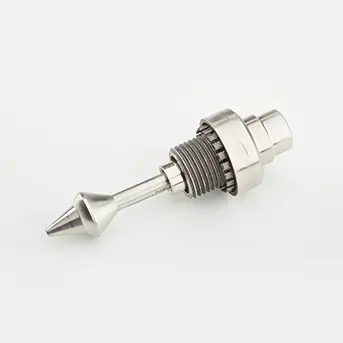 A close up to one of Click-Loc's self-locking plugs, more reliable and efficient than the traditional locking plug