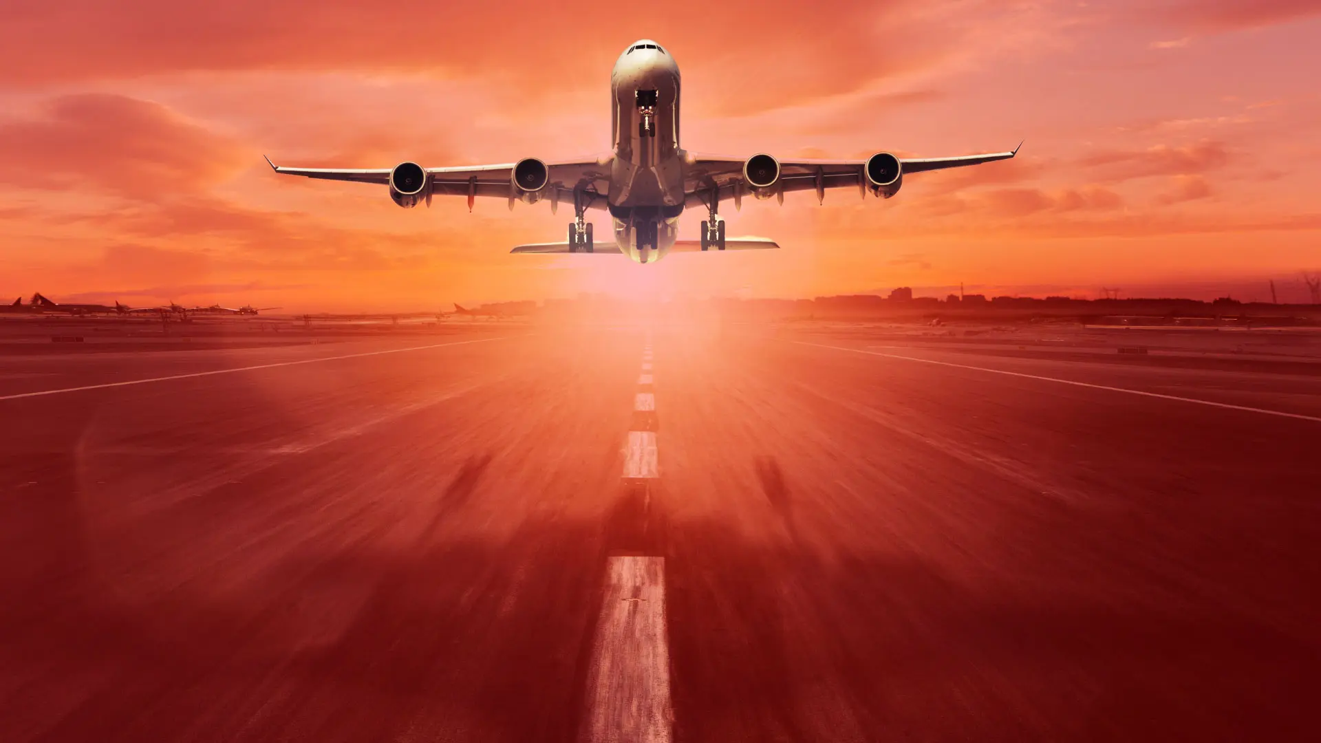 Image of airplane used to highlight how Click-loc replaces lockwire and locking plugs in plane assembly.